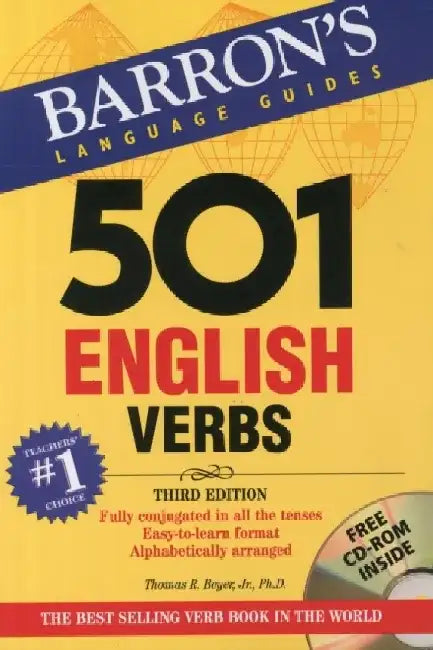 501 English Verbs [With CDROM] by Thomas R. Beyer Jr