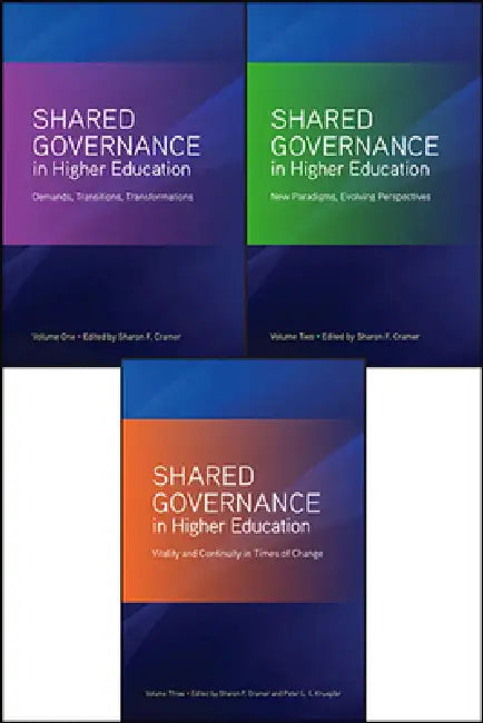 Shared Governance in Higher Education Set by Sharon F. Cramer, Peter L. K. Knuepfer