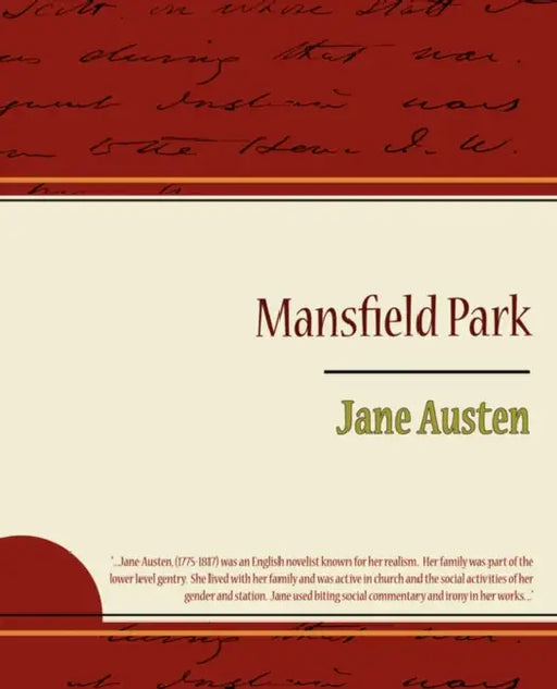 Mansfield Park by Jane Austen
