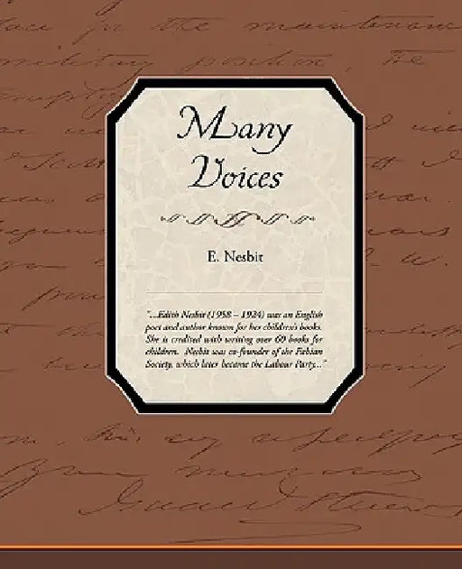Many Voices by E. Nesbit