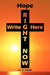 Hope Write Here Right Now: Reflections Upon Fragile Faith Strengthened by Our Loving Father God by H. A. Hands