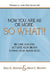 Now You Are 60 or More: So What!! by Erika G. Monteith, Henry C. Monteith