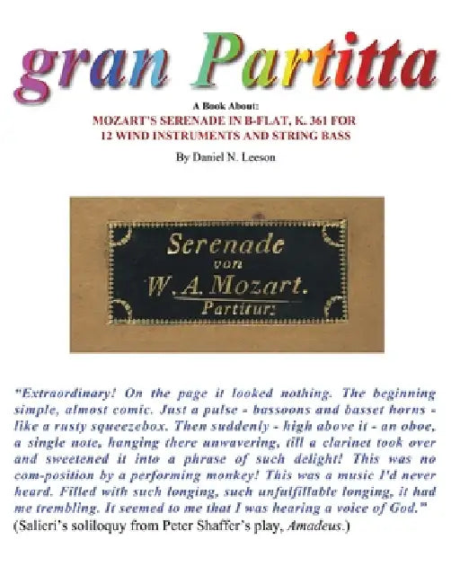 Gran Partitta by Daniel N. Leeson