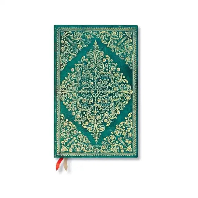 Oceania (Diamond Rosette) Maxi Horizontal 12-month Dayplanner 2024 (Elastic Band Closure) by Paperblanks
