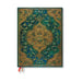 Turquoise Chronicles (Turquoise Chronicles) Ultra Horizontal 12-month Dayplanner 2024 (Elastic Band Closure) by Paperblanks