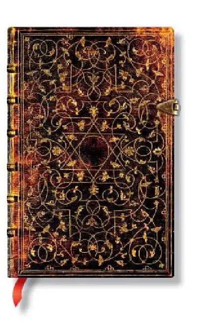 Grolier Mini Lined Hardcover Journal, 240pg, 120gsm by Paperblanks (Grolier Ornamentali) by Paperblanks