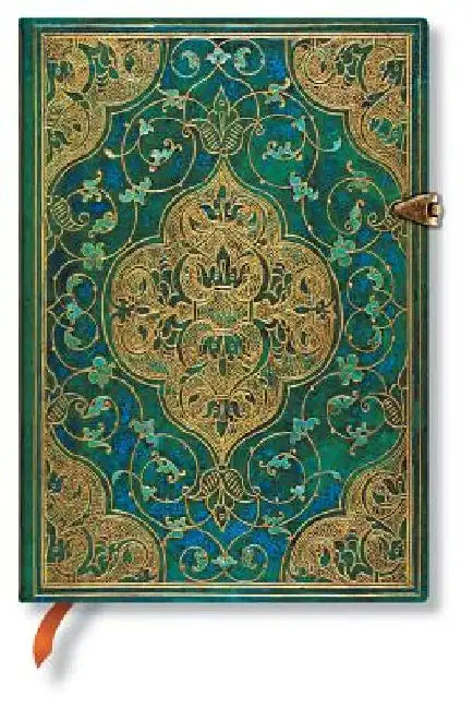 Turquoise Chronicles MIDI Lined Hardcover Journal, 240pg, 120gsm, Chroniques by Paperblanks (Turquoise Chronicles) by Paperblanks