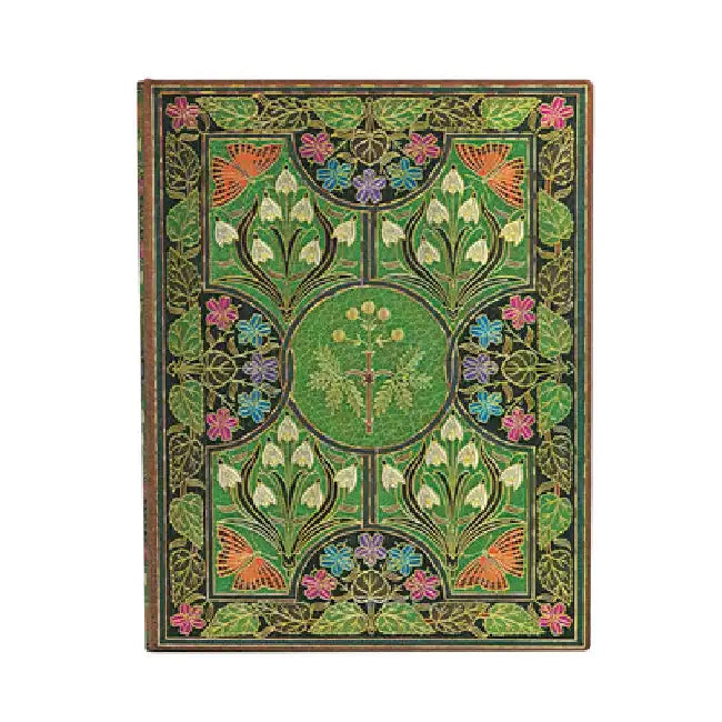 Poetry in Bloom Ultra Lined Softcover Flexi Journal (176 pages) by Paperblanks