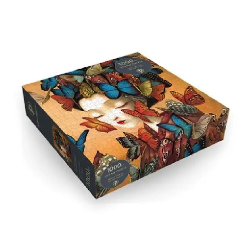 Madame Butterfly 1000 Piece Jigsaw Puzzle by Paperblanks (Esprit de Lacombe) by Paperblanks