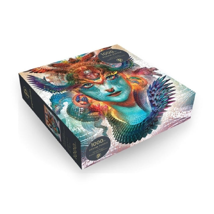 Dharma Dragon 1000 Piece Jigsaw Puzzle by Paperblanks (Android Jones Collection) by Paperblanks
