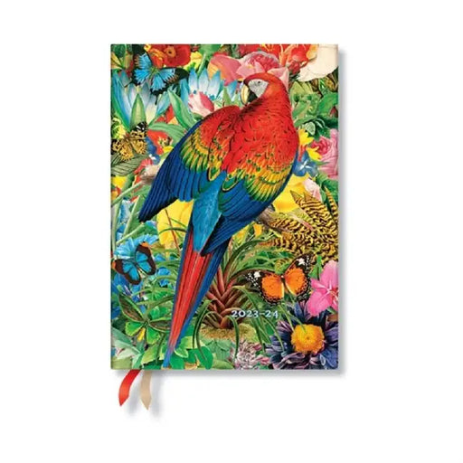 Tropical Garden (Nature Montages) Midi 18-month Dayplanner 2024 by Paperblanks