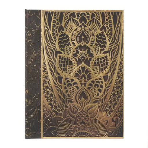 Paperblanks the Chanin Rise New York Deco Hardcover Journal Ultra Unlined Elastic Band Closure 144 Pg 120 GSM by Paperblanks