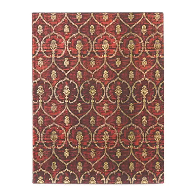 Red Velvet Ultra Unlined Softcover Journal, 176pg, 100gsm, Velvet Dalmatic Collection by Paperblanks (Red Velvet) by Paperblanks
