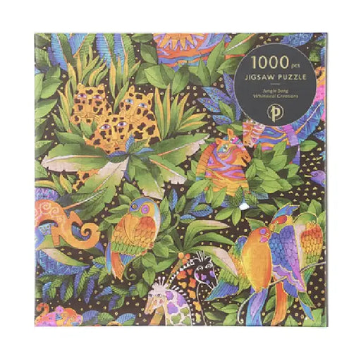 Jungle Song 1000 Piece Jigsaw Puzzle, Laurel Burch Collection by Paperblanks (Whimsical Creations) by Paperblanks