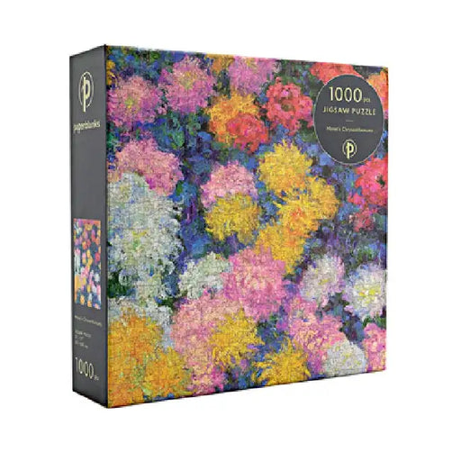 Monet's Chrysanthemums 1000 Piece Jigsaw Puzzle by Paperblanks (Monet's Chrysanthemums): Monet's Chrysanthemums Monet's Chrysanthemums Puzz by Paperblanks