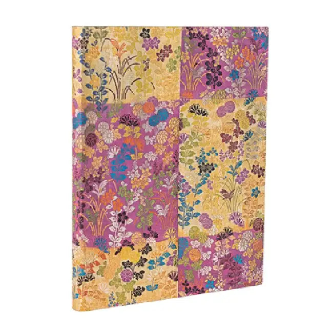 Kara-Ori Pink Ultra Lined Softcover Journal, 176pg, 100gsm by Paperblanks (Japanese Kimono) by Paperblanks