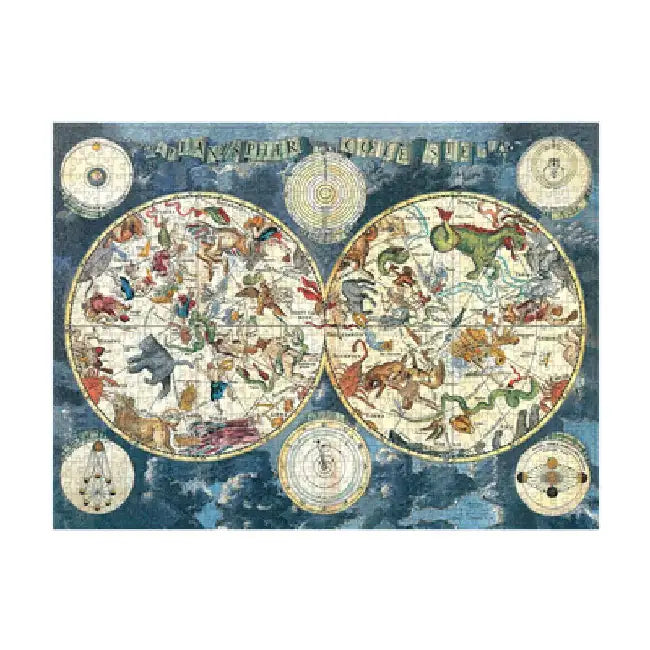 Celestial Planisphere 1000 Piece Jigsaw Puzzle by Paperblanks (Early Cartography) by Paperblanks