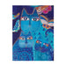 Blue Cats & Butterflies 500 Piece Jigsaw Puzzle, Laurel Burch Collection by Paperblanks (Fantastic Felines) by Paperblanks