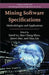 Mining Software Specifications: Methodologies and Applications by David Lo
