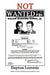 Not Wanted by Lummis Dayton Lummis