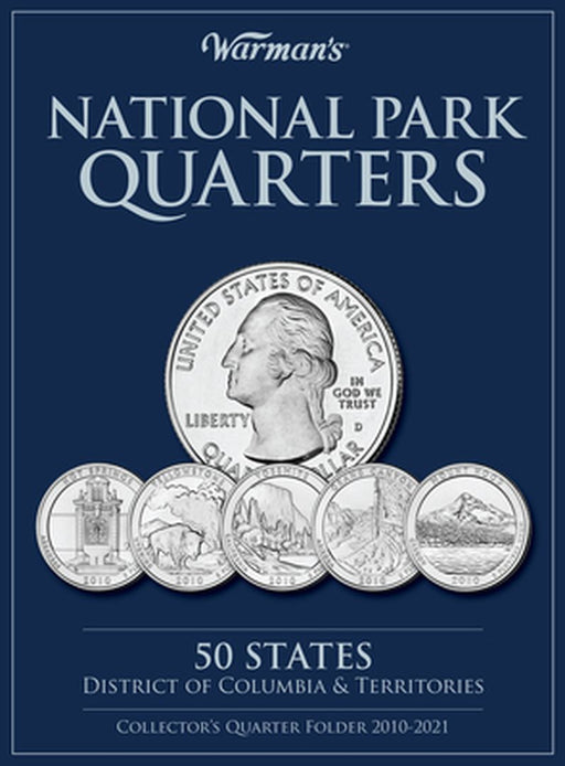 National Park Quarters Collector's Quarter Folder 2010-2021: 50 States, District of Columbia & Territories by Warman's