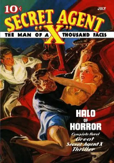Secret Agent "X" - Halo Of Horror by Stephen Payne