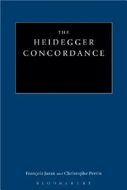 The Heidegger Concordance by Francois Jaran