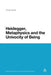 Heidegger, Metaphysics and the Univocity of Being by Philip Tonner