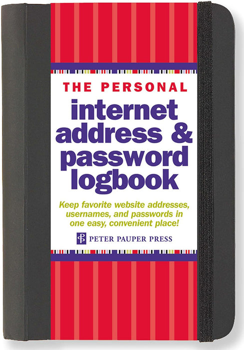 The Personal Internet Address & Password Organizer