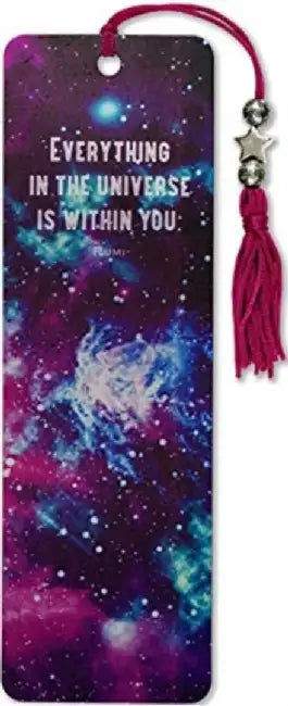 Galaxy Beaded Bookmark by Inc Peter Pauper Press