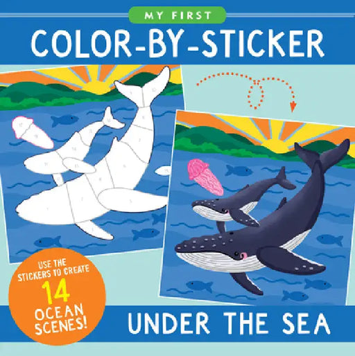 My First Color-By-Sticker Book - Under the Sea by Levy, T.