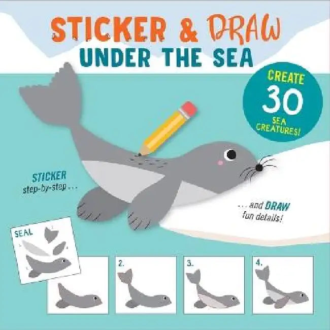 Sticker and Draw - Under the Sea