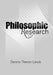 Philosophic Research by Dennis Theron Lewis