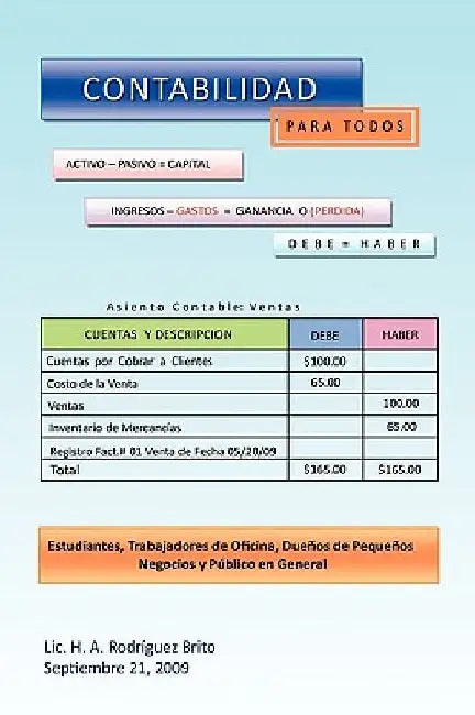 Contabilidad Para Todos by Brito, LIC H. a. Rodrguez