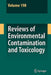Reviews of Environmental Contamination and Toxicology 198 by David M. Whitacre