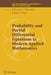 Probability and Partial Differential Equations in Modern Applied Mathematics by Edward C. Waymire