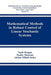 Mathematical Methods in Robust Control of Linear Stochastic Systems by Vasile Dragan
