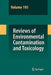 Reviews of Environmental Contamination and Toxicology 195 by David M. Whitacre