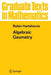 Algebraic Geometry by Robin Hartshorne