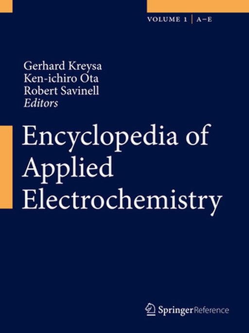 Encyclopedia of Applied Electrochemistry by Gerhard Kreysa