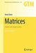 Matrices: Theory and Applications by Denis Serre