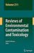 Reviews of Environmental Contamination and Toxicology Volume 211 by David M. Whitacre