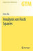 Analysis on Fock Spaces by Kehe Zhu