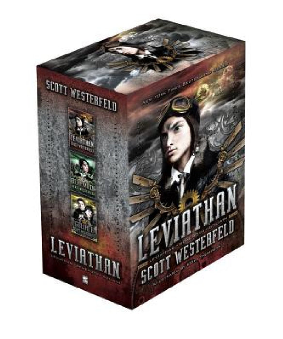 Leviathan (Boxed Set): Leviathan; Behemoth; Goliath by Scott Westerfeld, Keith Thompson
