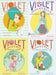 Violet Mackerel's Outside-The-Box Set: Violet Mackerel's Brilliant Plot, Violet Mackerel's Remarkable Recovery, Violet Mackerel's Natural Habitat, Vio by Anna Branford, Elanna Allen