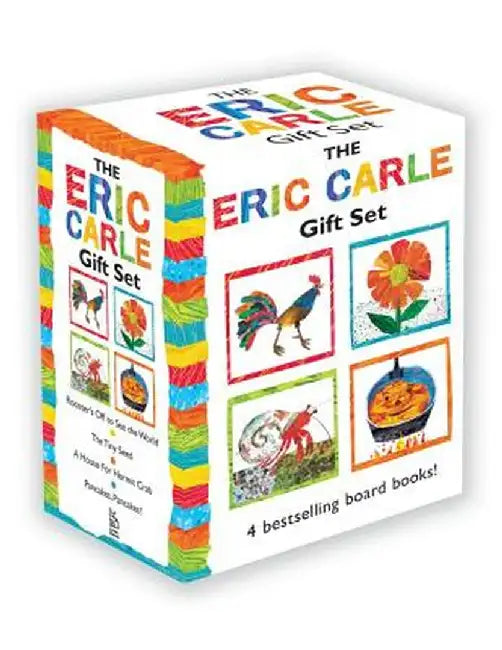The Eric Carle Gift Set: The Tiny Seed; Pancakes, Pancakes!; A House for Hermit Crab; Rooster's Off to See the World by Eric Carle