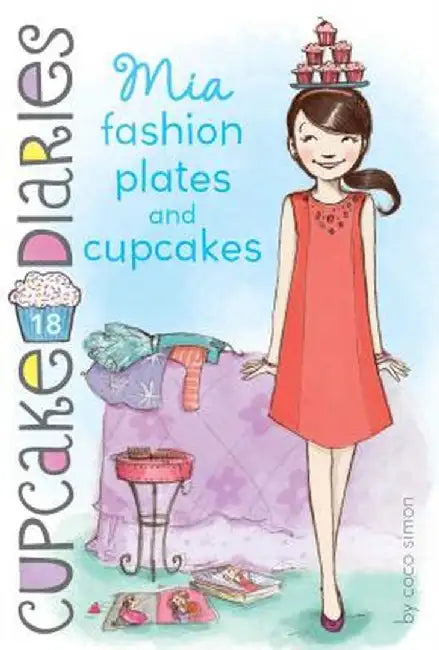 Mia Fashion Plates and Cupcakes by Coco Simon