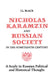 Nicholas Karamzin and Russian Society in the Nineteenth Century: A Study in Russian Political and Historical Thought by J. L. Black
