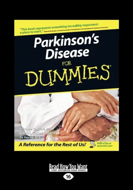 Parkinson's Disease for Dummies (Large Print 16pt) by Michele Tagliati
