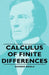 Calculus of Finite Differences by George Boole